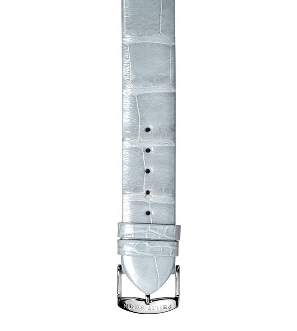 Platinum Alligator Strap