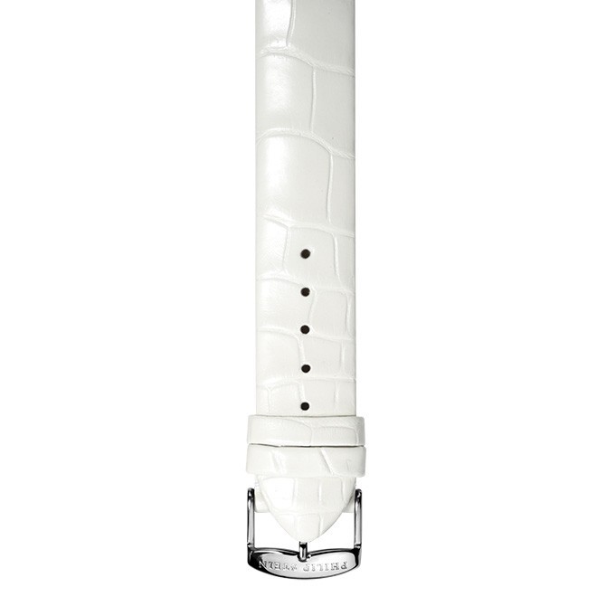 White Alligator Strap