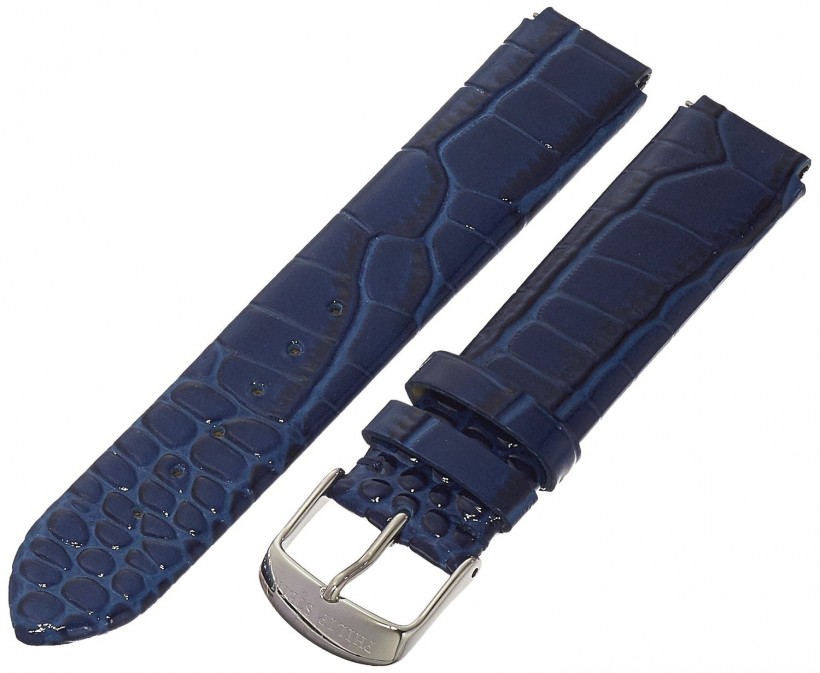 Philip Stein Leather Calfskin Blue Teju Watch Strap