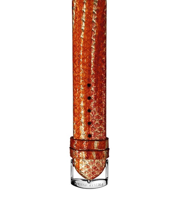 Philip Stein Red Metal Karung Watch Band