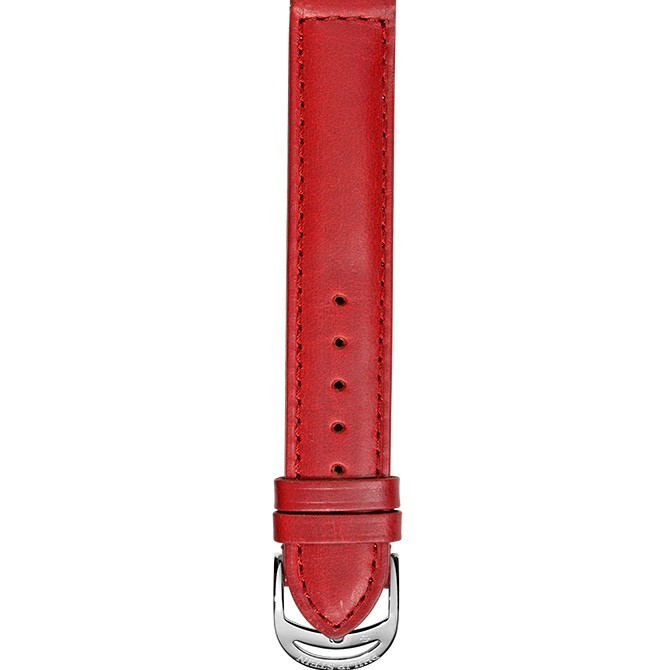 Philip Stein Oxblood Red Stitch Italian Calf Watch Band