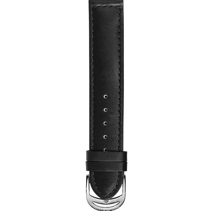 Philip Stein Black Skin Italian Calf Watch Band