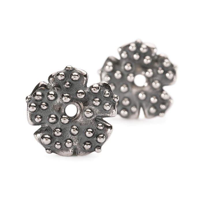 Morning Dew Earrings, Silver