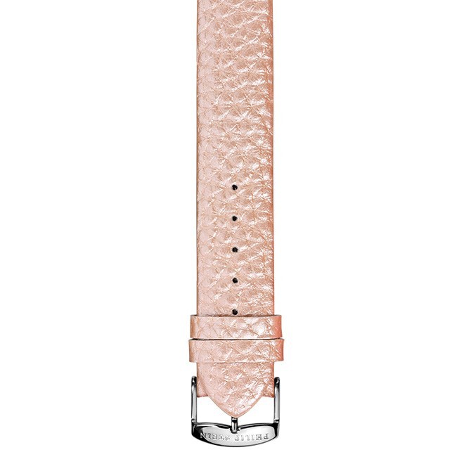 Philip Stein Grainy Rose Gold Calf Watch Band