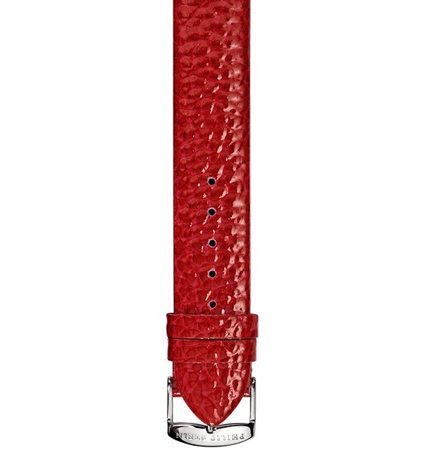 Philip Stein Grainy Red Calf Watch Band