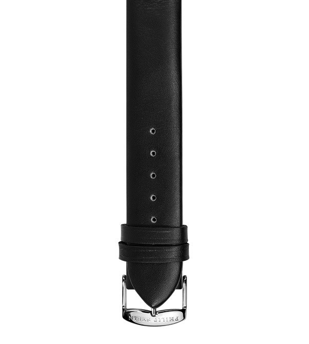 Black Italian Calf Leather Strap