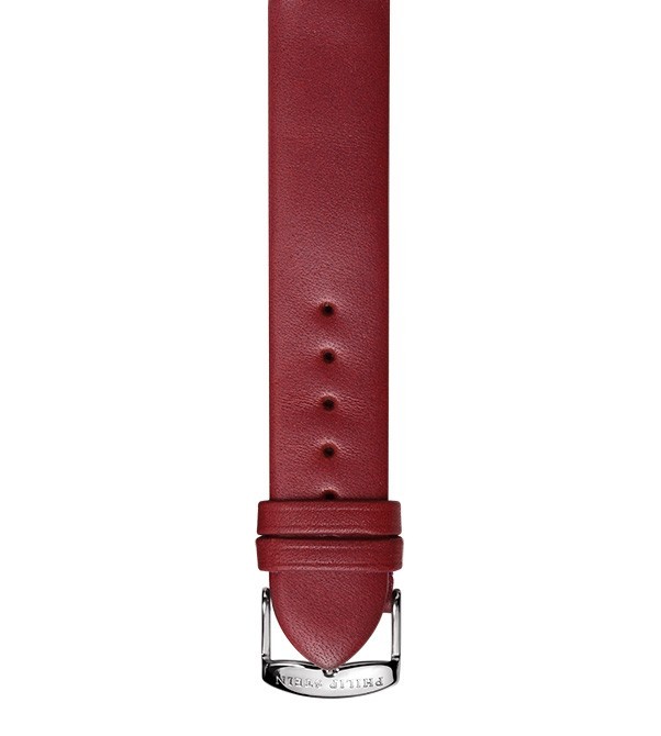 Wine Italian Calf Leather Strap