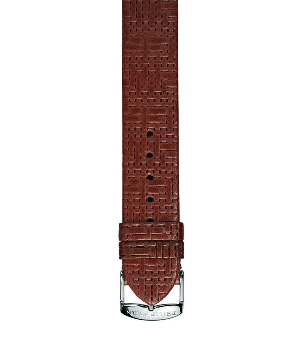 Brown Woven Calf Strap