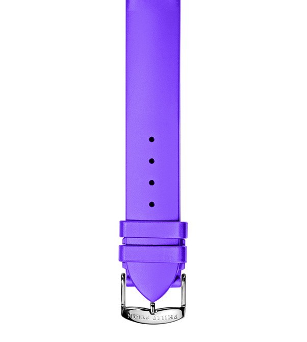 Philip Stein Purple Rubber Watch Band
