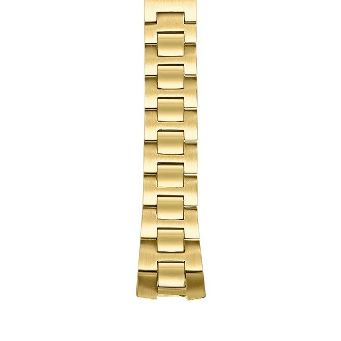 Philip Stein 3 Link Yellow Gold Plated Watch Band