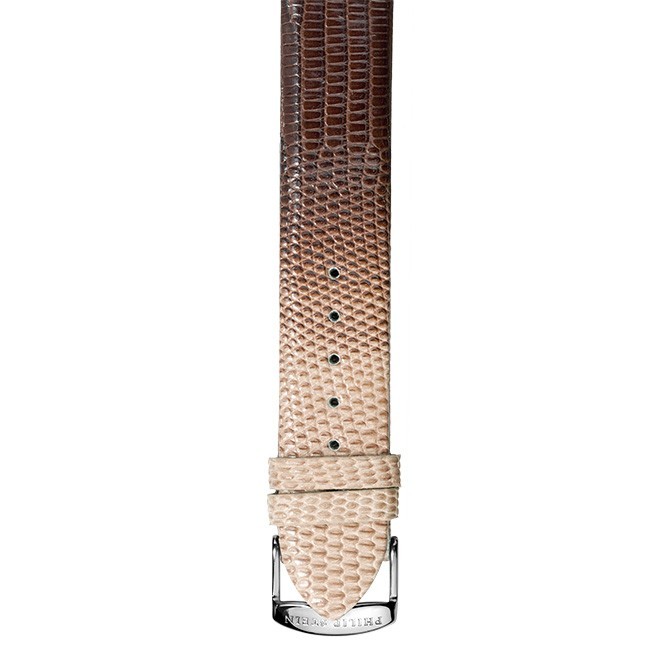 Philip Stein Ombre Brown Lizard Watch Band