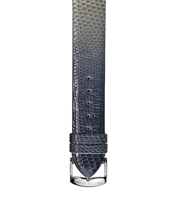 Philip Stein Ombre Grey Lizard Watch Band