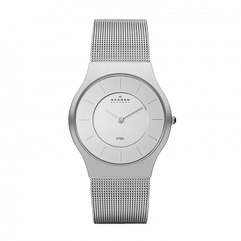Skagen Grenen Stainless Steel Mesh Men's Watch