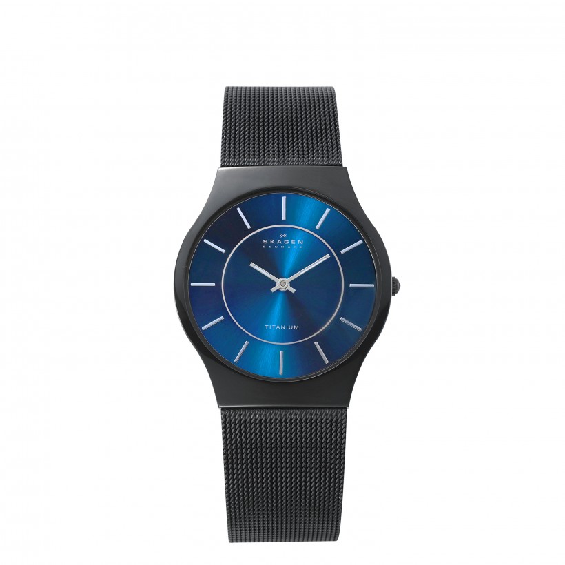 Skagen Grenen Titanium Stainless Steel Mesh Men's Watch