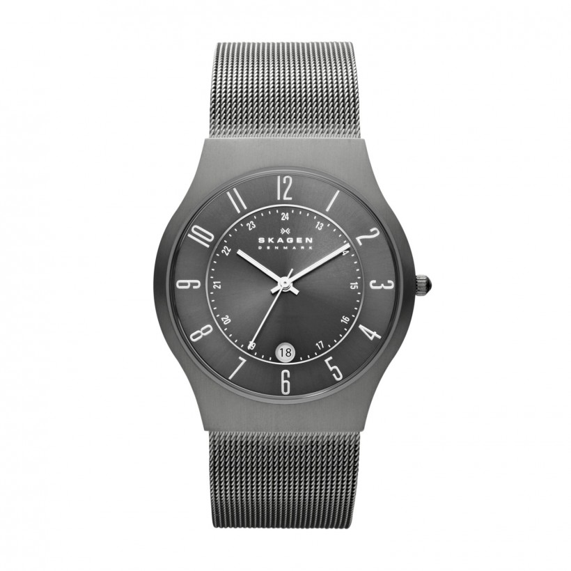 Skagen Grenen Titanium Case Men's Watch 233XLTTM