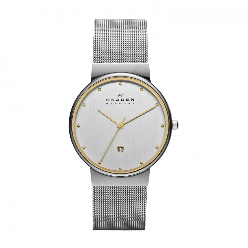 Skagen Ancher Stainless Steel Mesh Women's Watch