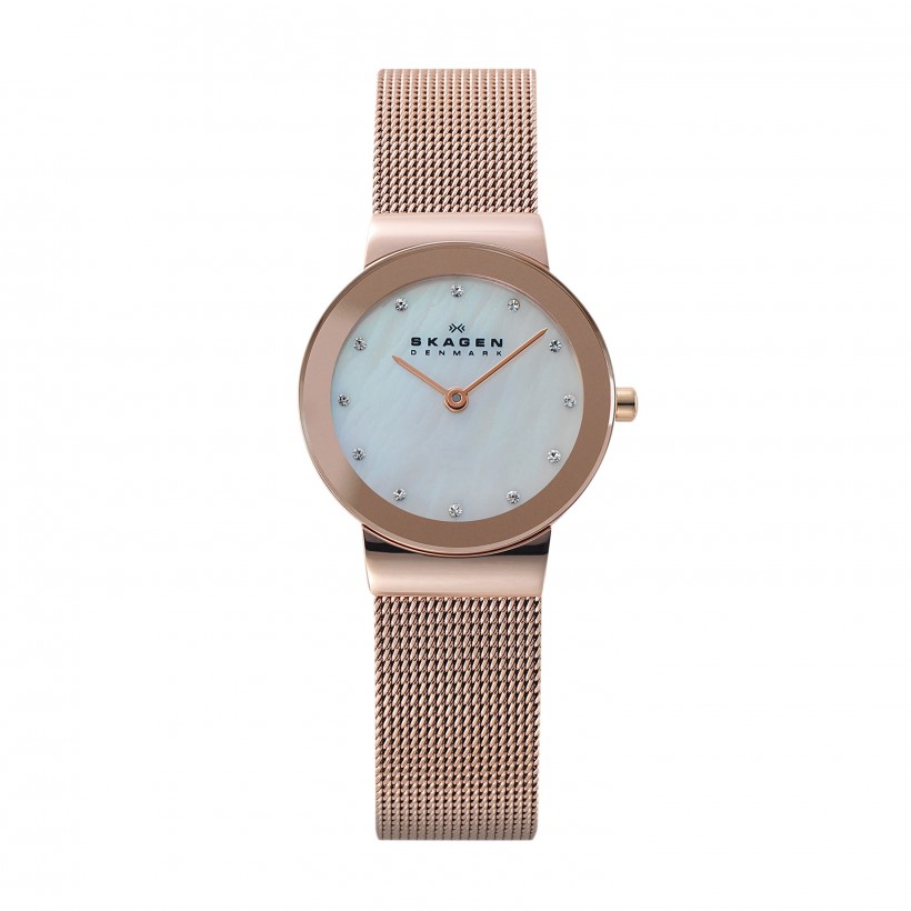 Skagen Freja Stainless Steel Mesh Women's Watch