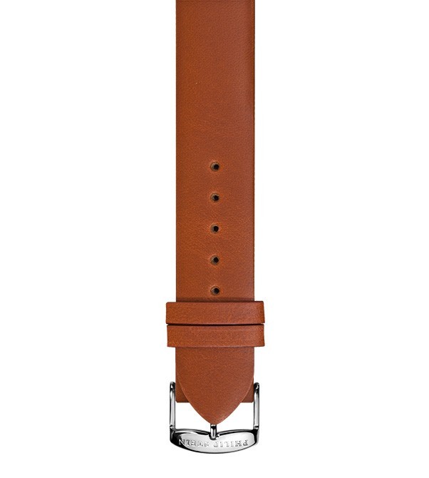 Philip Stein Brown Italian Calf Leather Watch Band