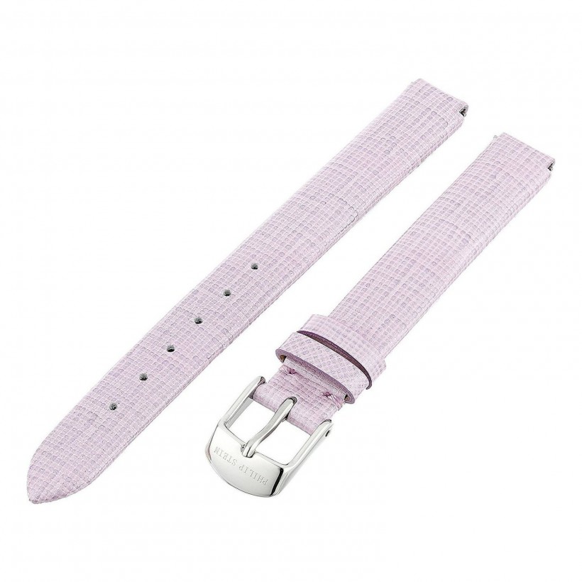 Philip Stein Purple Woven Pattern Leather Watchband
