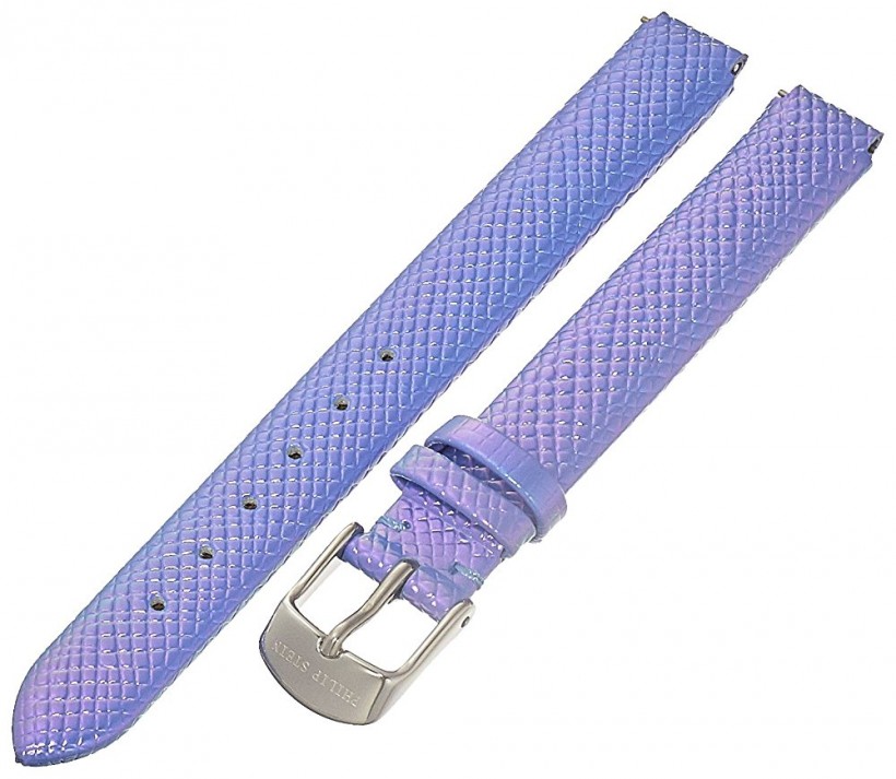 Philip Stein Violet Leather Watchband