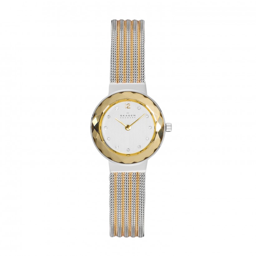 Skagen Leonora Stainless Steel Mesh Women's Watch