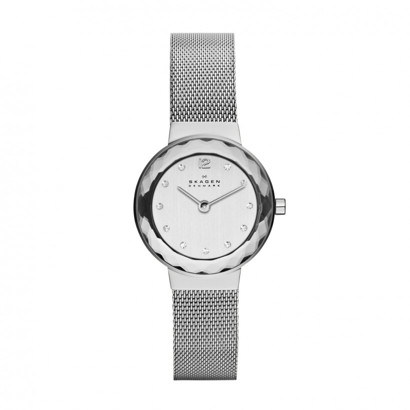 Skagen Leonora Stainless Steel Case Women's Watch 456SSS