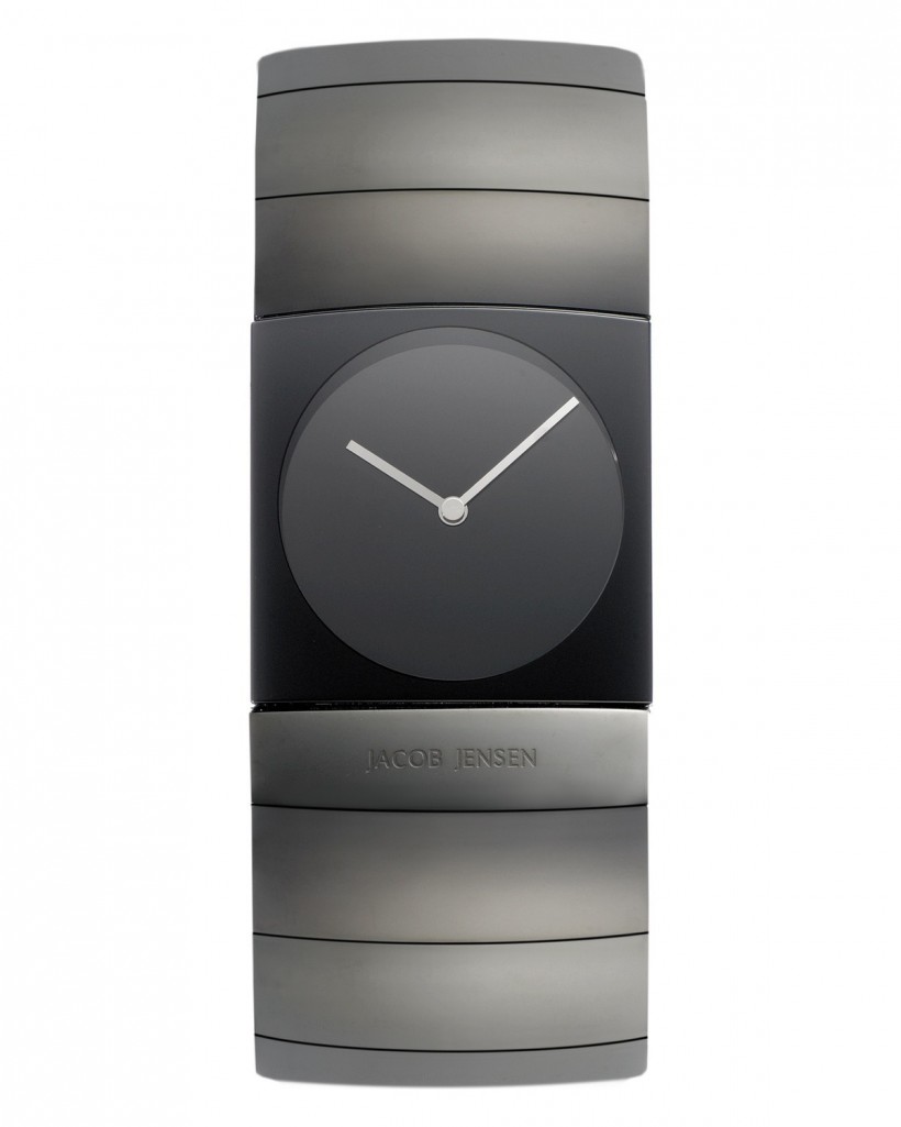 Jacob Jensen Arc All Black Titanium Men's Watch