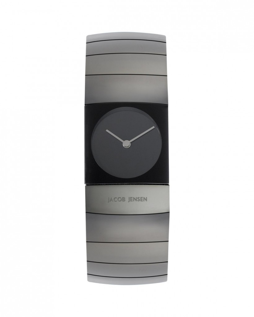 Jacob Jensen Arc All Black Titanium Women's Watch
