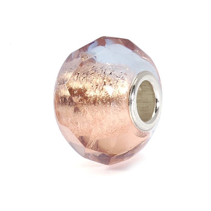 Trollbeads Pink Prism Bead