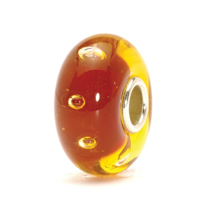 Red Bubbles Bead