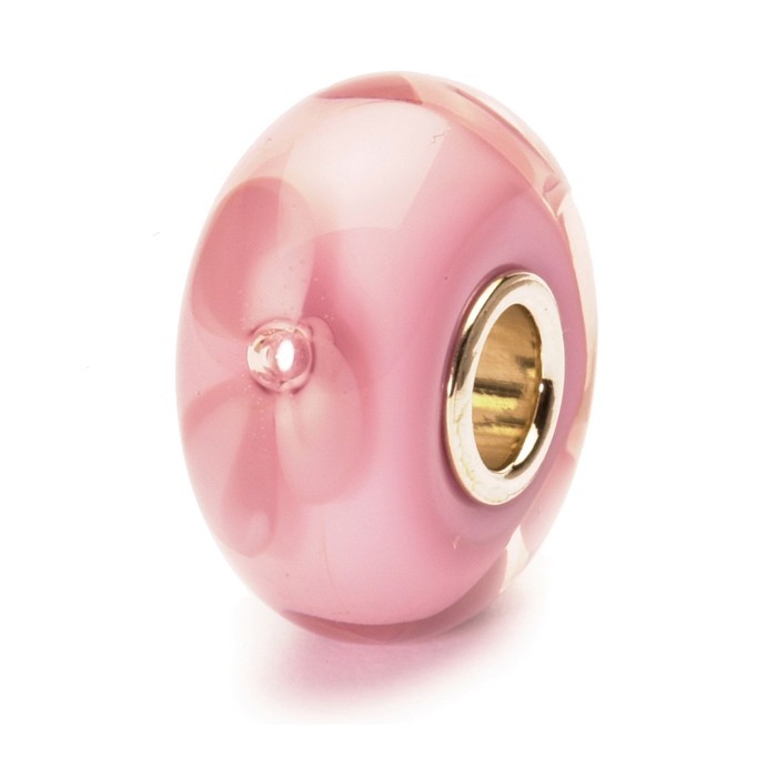 Pale Rose Flower Bead