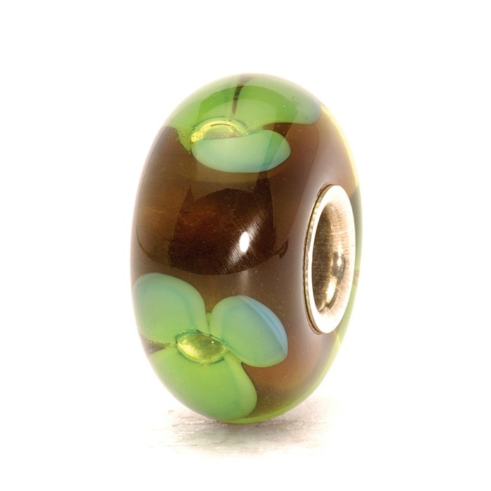 Green Flower Bead