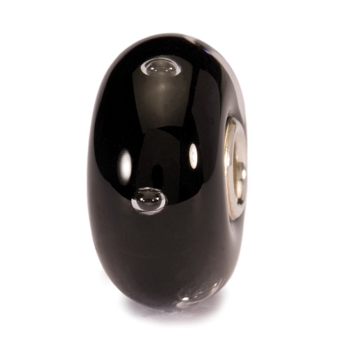 Black Bubbles Bead