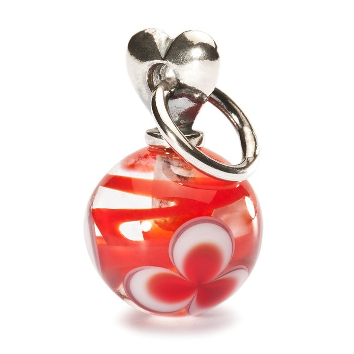 Trollbeads Valentine Love Bead Red