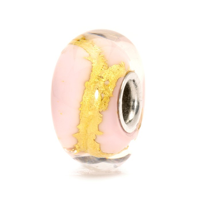 Trollbeads Pink Gold Bead