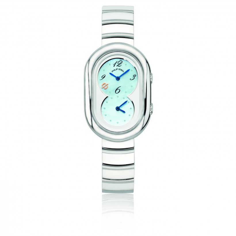 Philip Stein Legacy Petite Blue Dial Watch