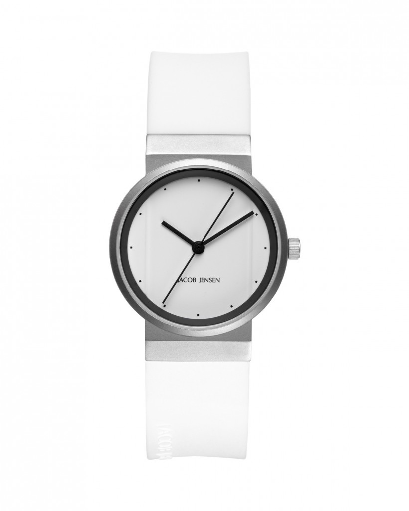 Jacob Jensen New Series Stainless Steel White Dial Women's Watch