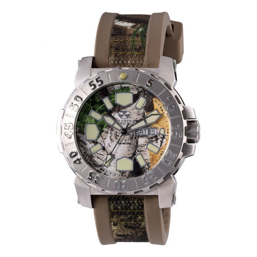 Reactor Meltdown 2 Stainless Realtree Gryphon Strap Realtree Dial 76826