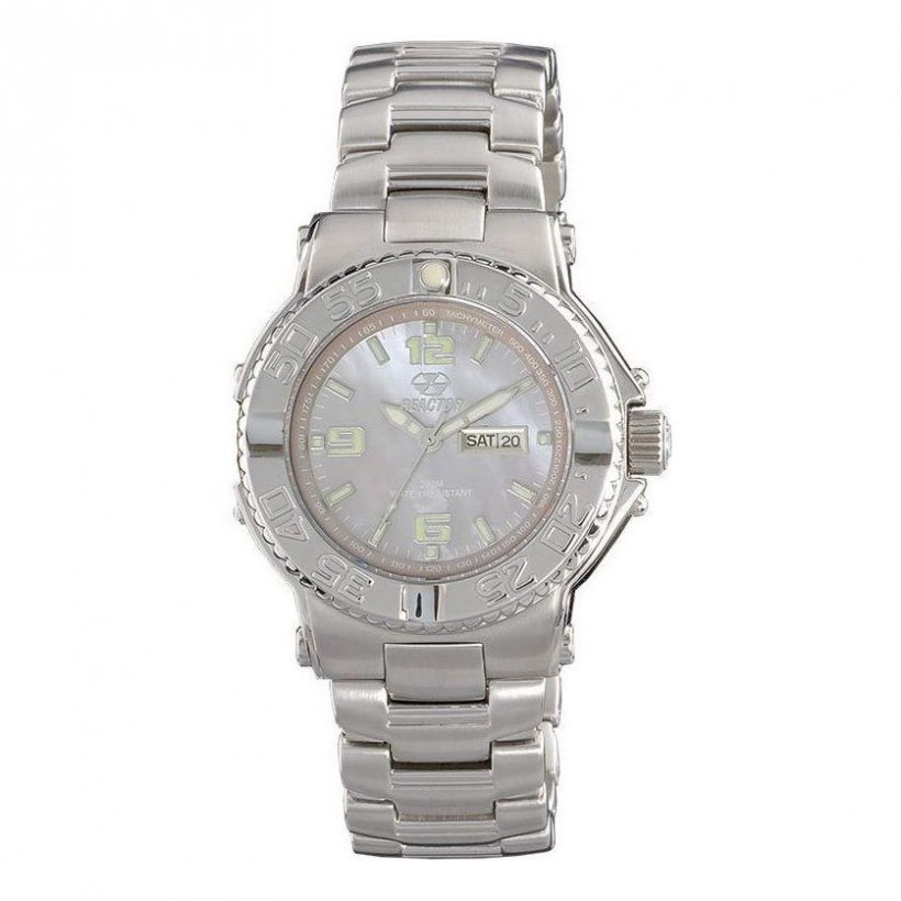 Reactor Critical Mass Mid Bracelet Day/Date Latte MOP Dial 77017