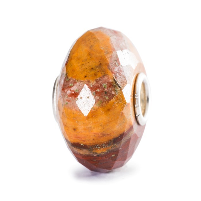 Brown/Yellow Chalcedony Bead