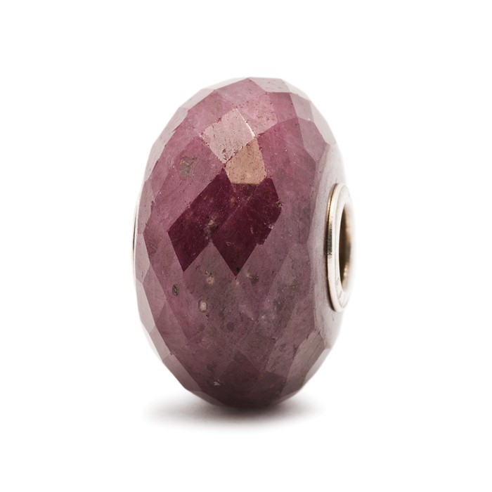 Trollbeads Ruby Bead w/Silver Core