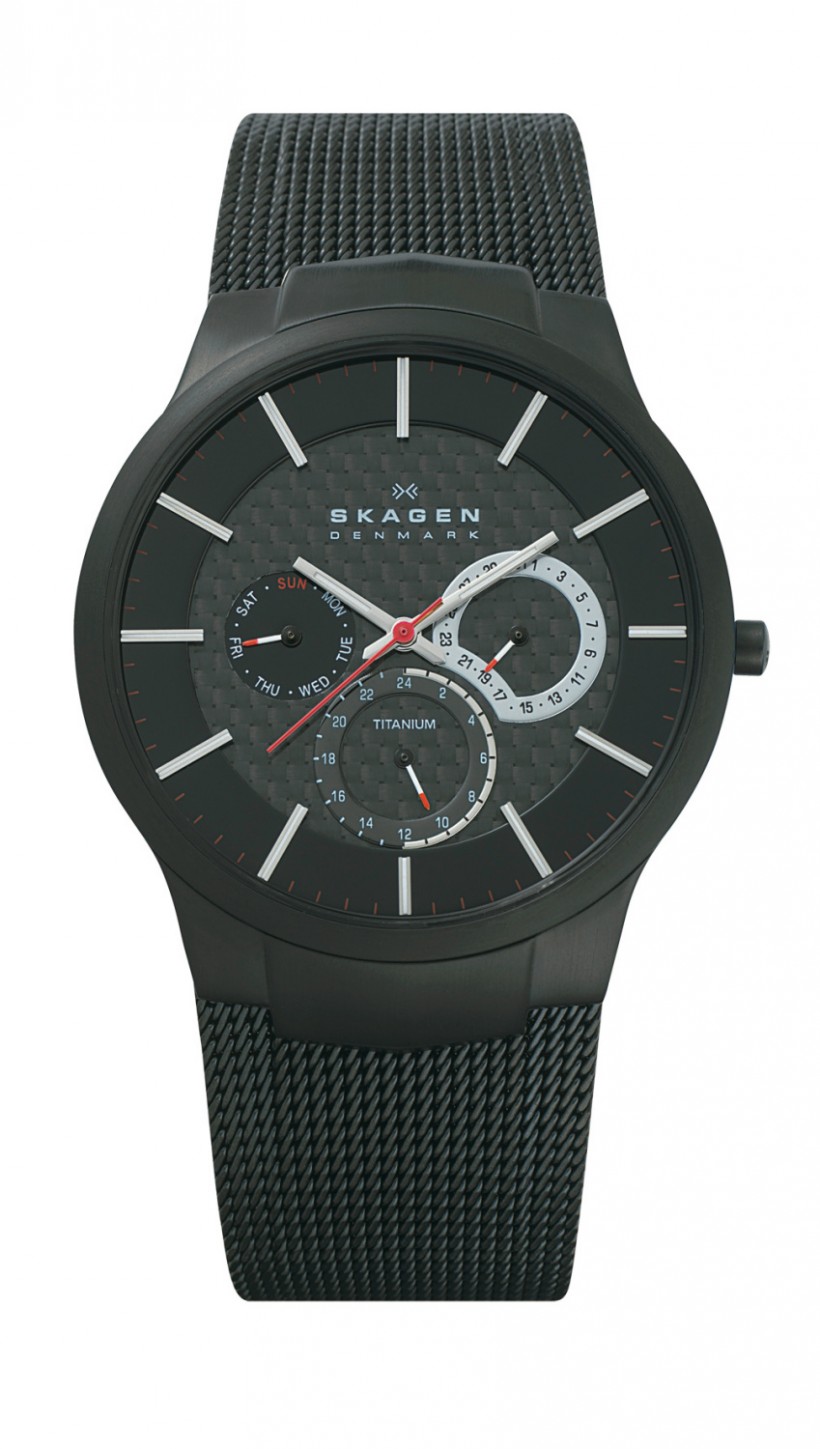 Skagen Titanium Stainless Steel Mesh Men's Watch