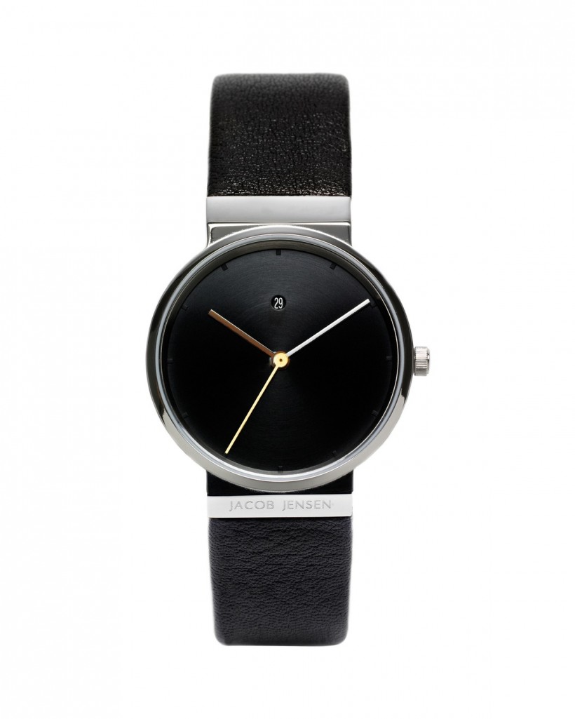 Jacob Jensen Dimension Stainless Steel Black Dial Women's Watch