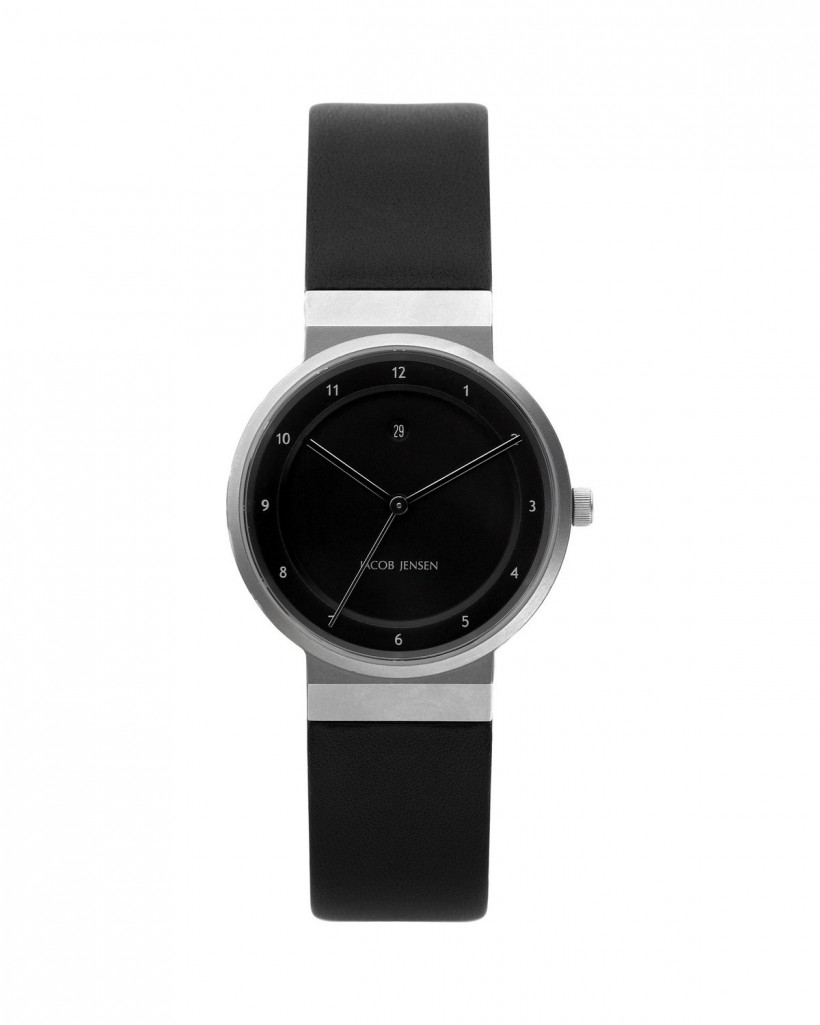 Jacob Jensen Dimension Stainless Steel Black Dial Women's Watch