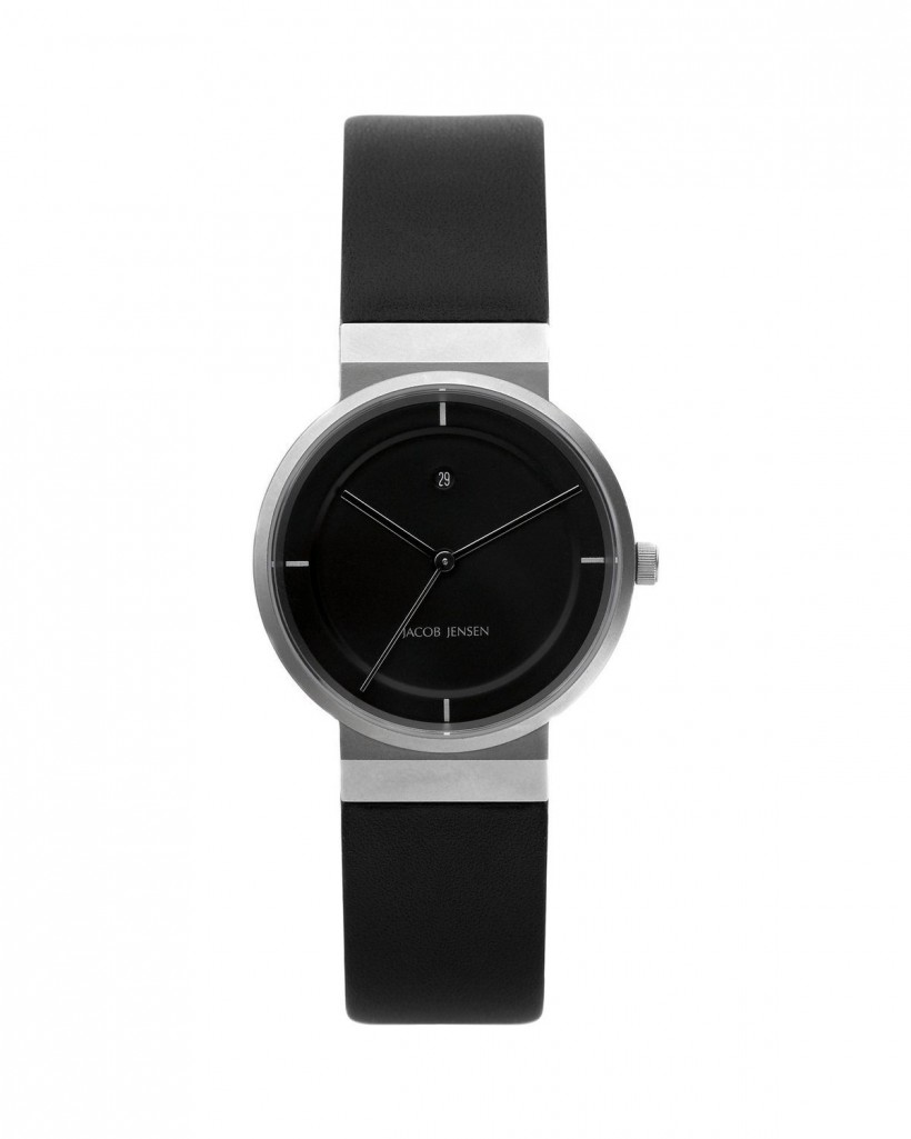 Jacob Jensen Dimension Stainless Steel Black Dial Women's Watch