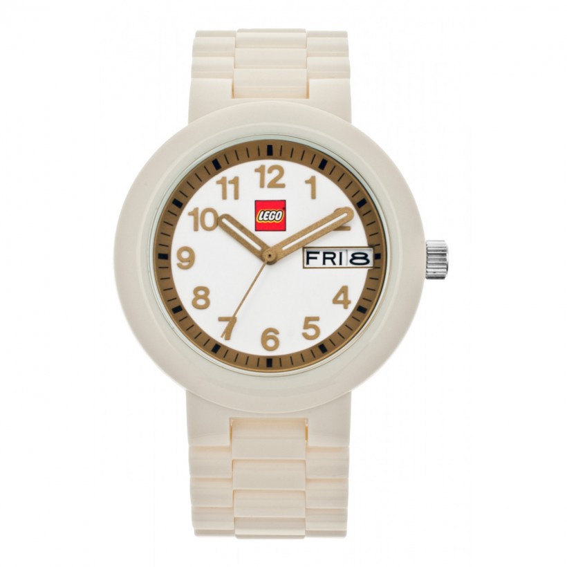 Lego Classic White Gold Adult Watch