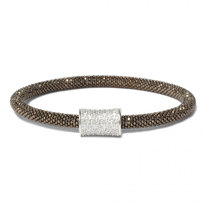 Borsari brown plated 925 silver bracelet