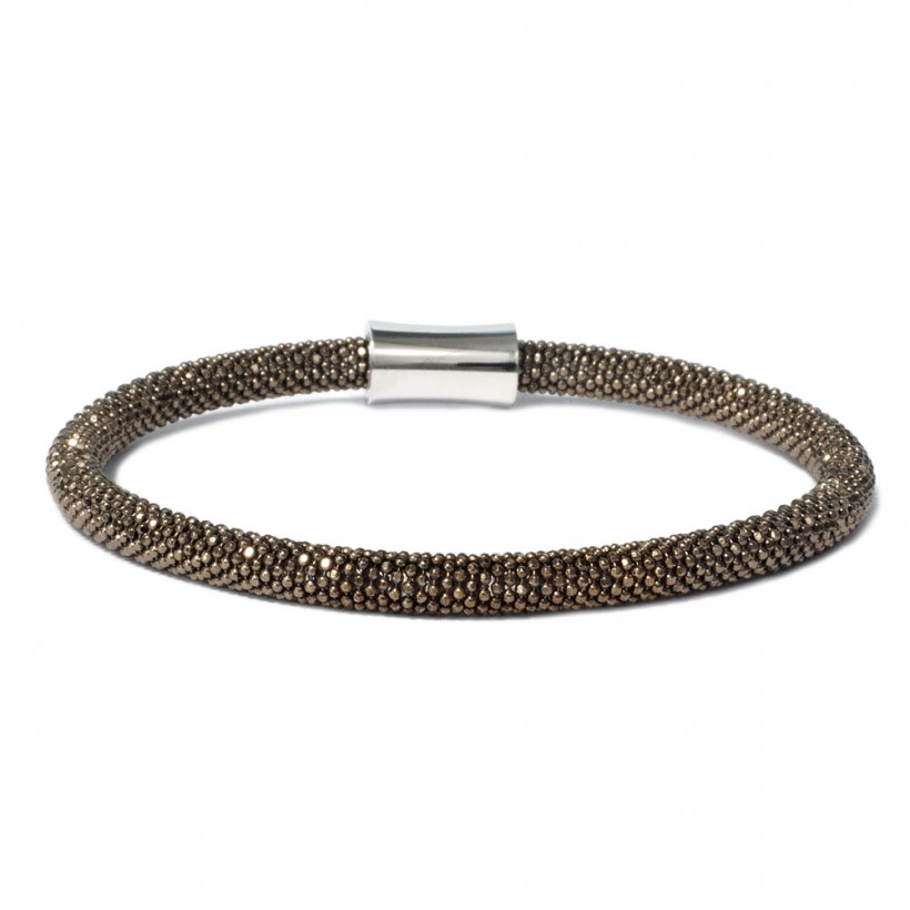 Borsari brown plated 925 silver bracelet