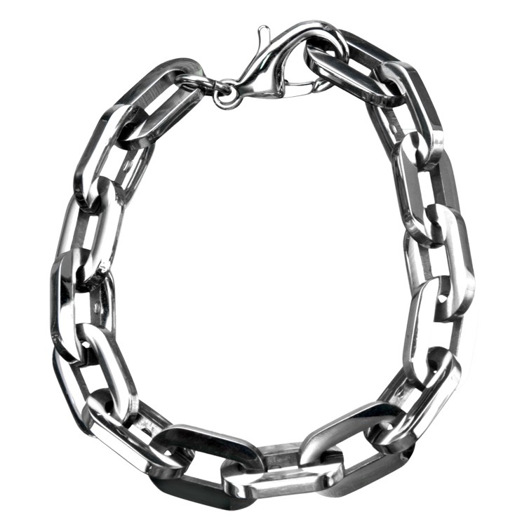 Inox Oval Chain Bracelet