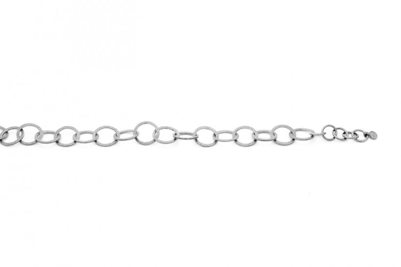 Enchantables Oxidized Silver Bracelet